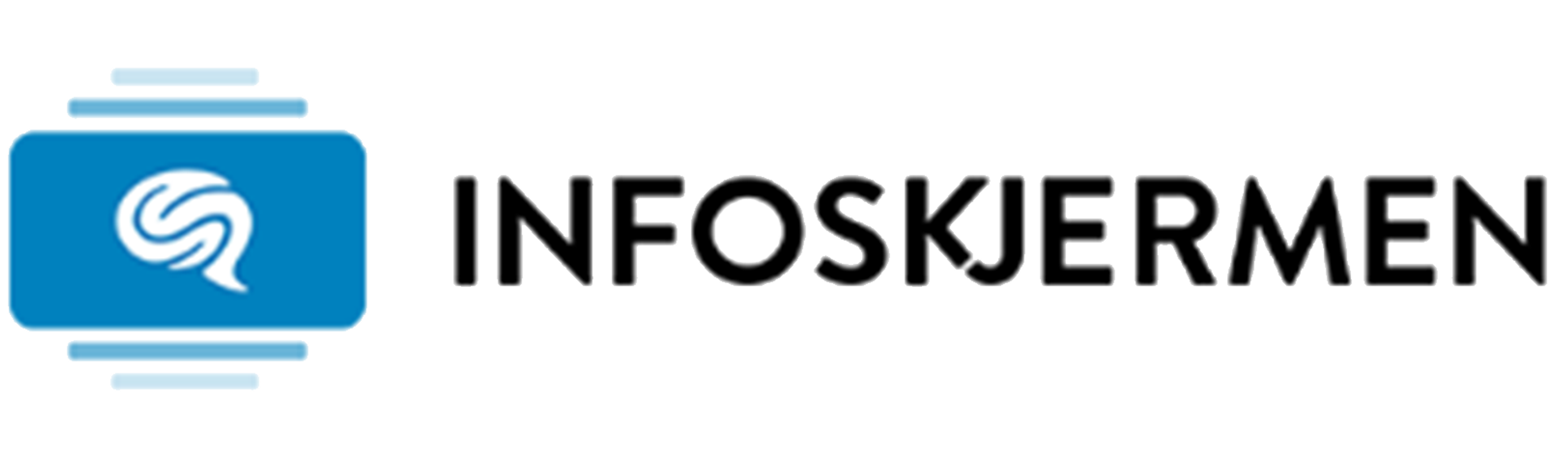 Infoskjermen logo